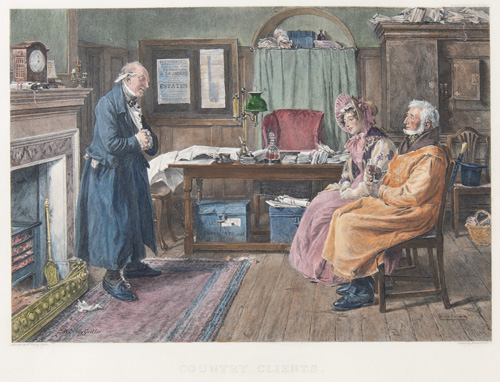 COUNTRY CLIENTS by W Dendy Sadler